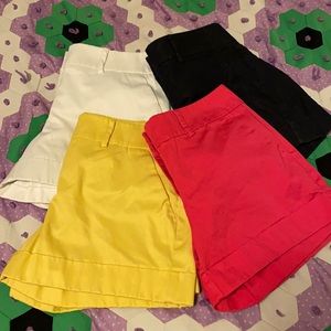 Lot of 4 dress shorts